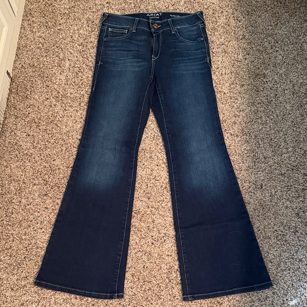 Ariat Women's Dark Blue Flare Jeans